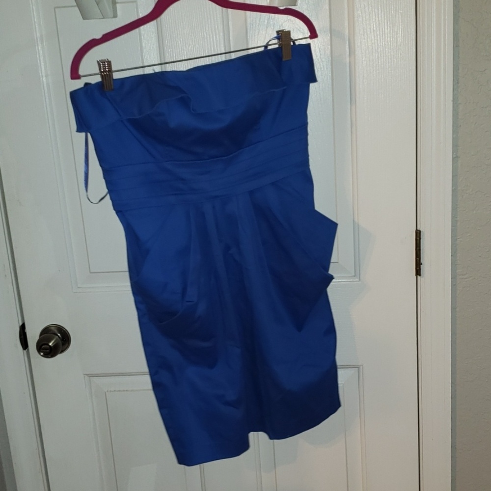 Strapless dress